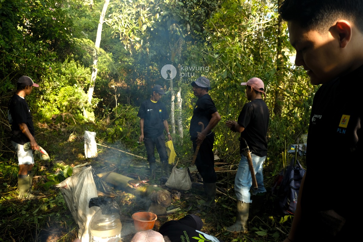 Diskusi perencanaan pembersihan lahan